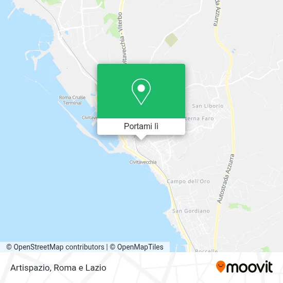 Mappa Artispazio