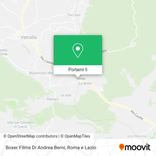 Mappa Boxer Films Di Andrea Berni