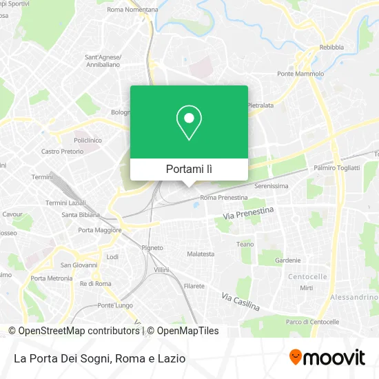 Mappa La Porta Dei Sogni