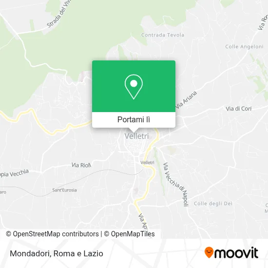 Mappa Mondadori