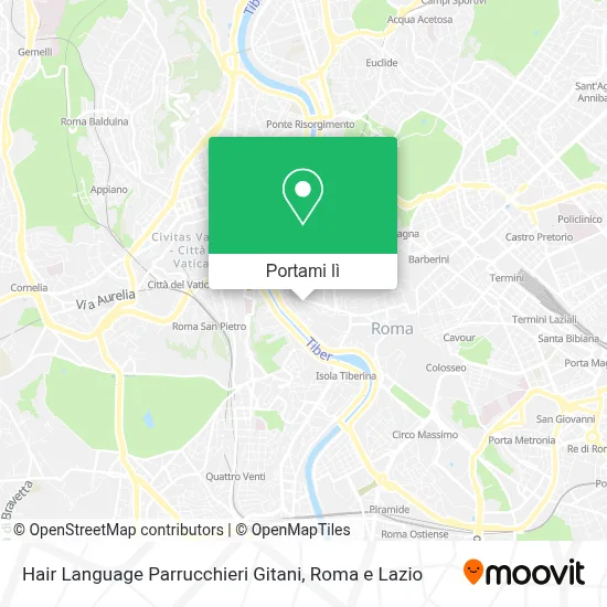 Mappa Hair Language Parrucchieri Gitani