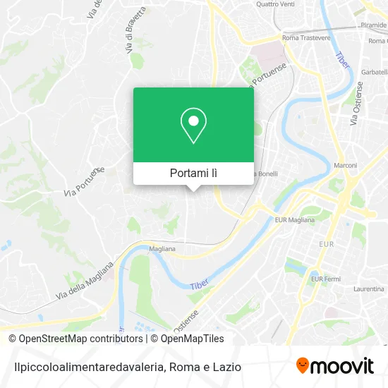 Mappa Ilpiccoloalimentaredavaleria