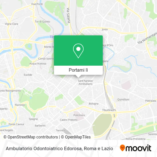 Mappa Ambulatorio Odontoiatrico Edorosa