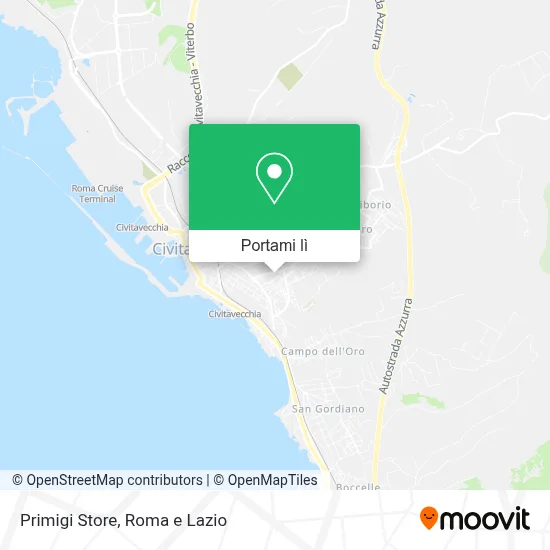 Mappa Primigi Store