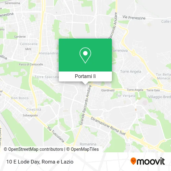 Mappa 10 E Lode Day
