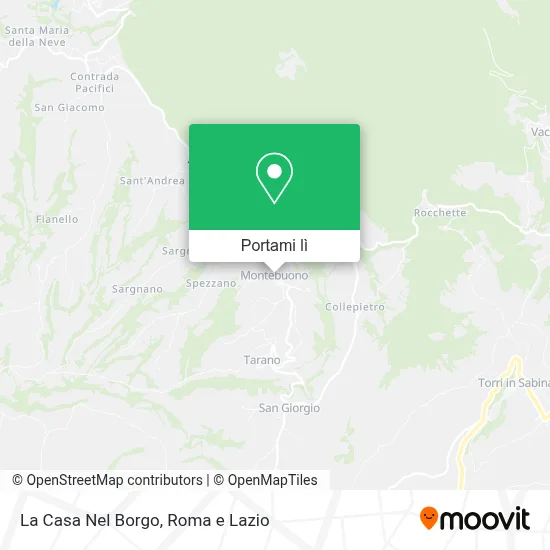Mappa La Casa Nel Borgo