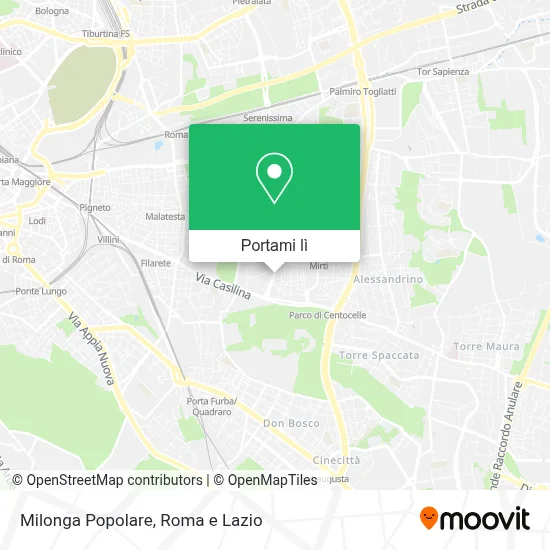 Mappa Milonga Popolare