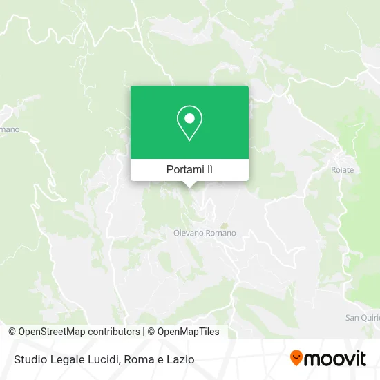 Mappa Studio Legale Lucidi