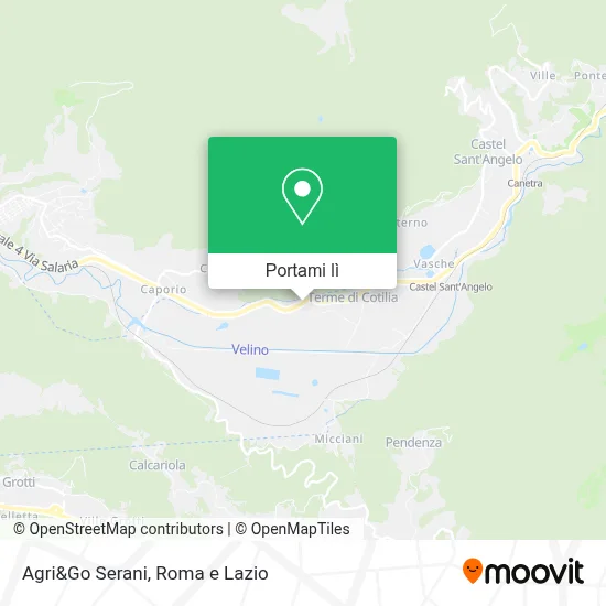 Mappa Agri&Go Serani