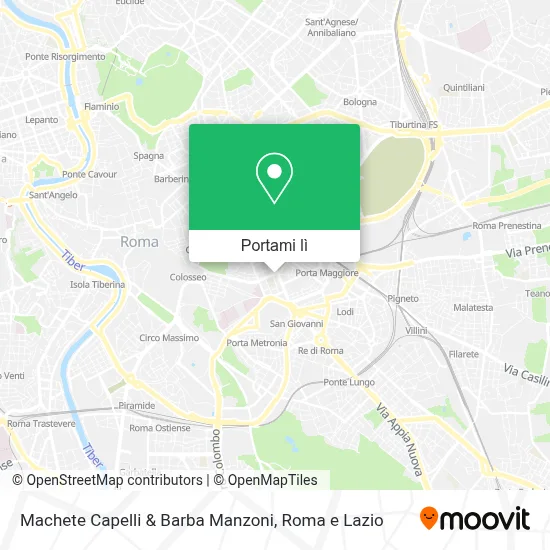 Mappa Machete Capelli & Barba Manzoni