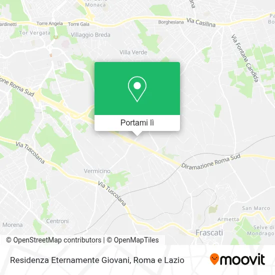 Mappa Residenza Eternamente Giovani