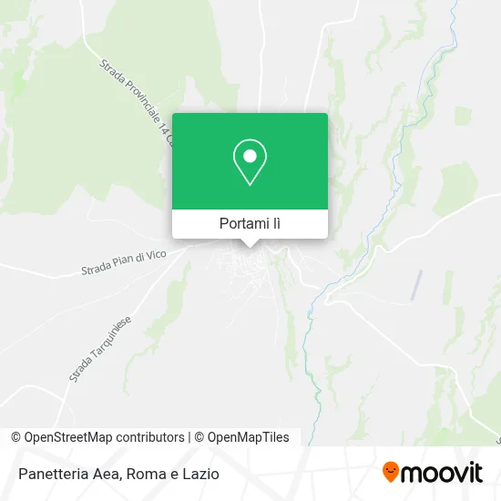 Mappa Panetteria Aea