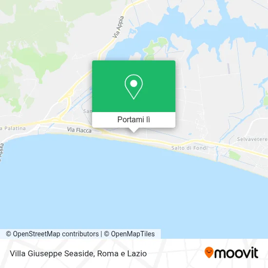 Mappa Villa Giuseppe Seaside