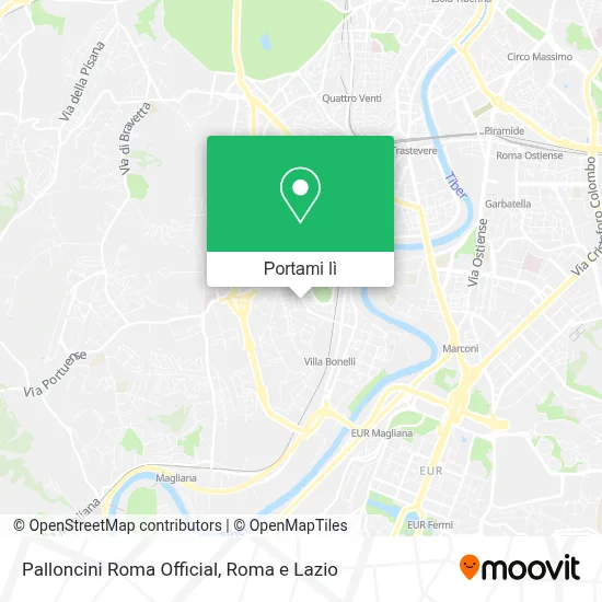 Mappa Palloncini Roma Official