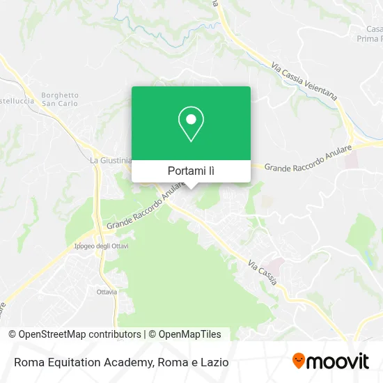 Mappa Roma Equitation Academy