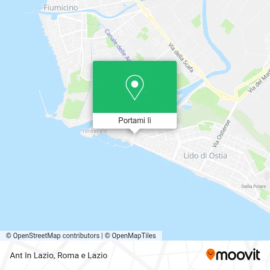 Mappa Ant In Lazio