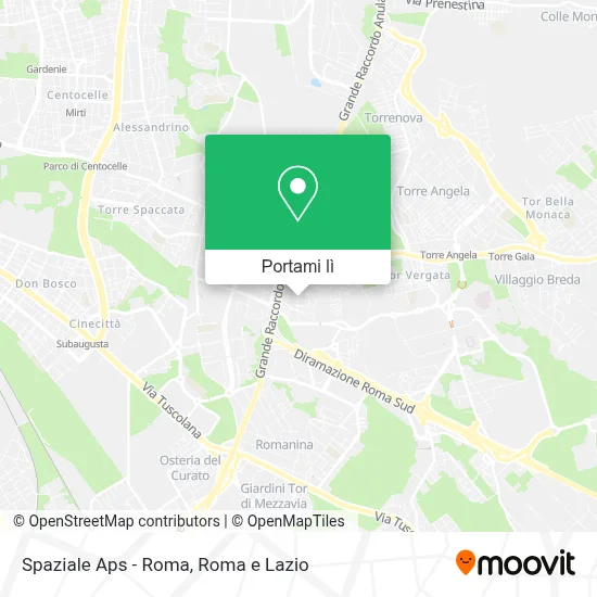 Mappa Spaziale Aps - Roma