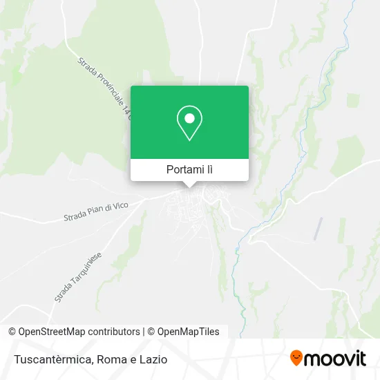 Mappa Tuscantèrmica