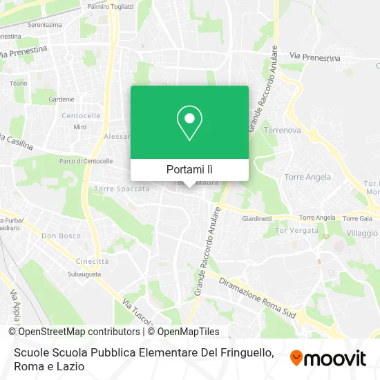 Mappa Scuole Scuola Pubblica Elementare Del Fringuello