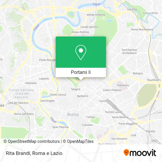 Mappa Rita Brandi