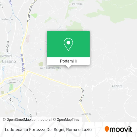 Mappa Ludoteca La Fortezza Dei Sogni