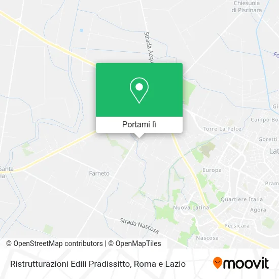 Mappa Ristrutturazioni Edili Pradissitto
