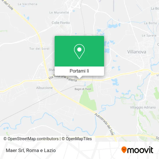 Mappa Maer Srl