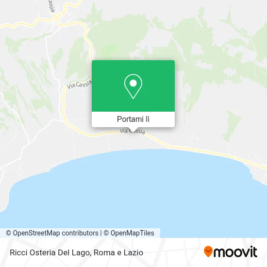 Mappa Ricci Osteria Del Lago