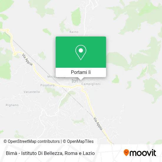 Mappa Bimà - Istituto Di Bellezza