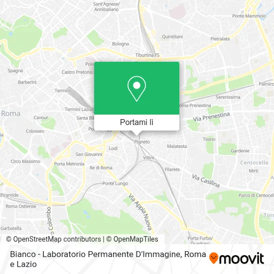 Mappa Bianco - Laboratorio Permanente D'Immagine
