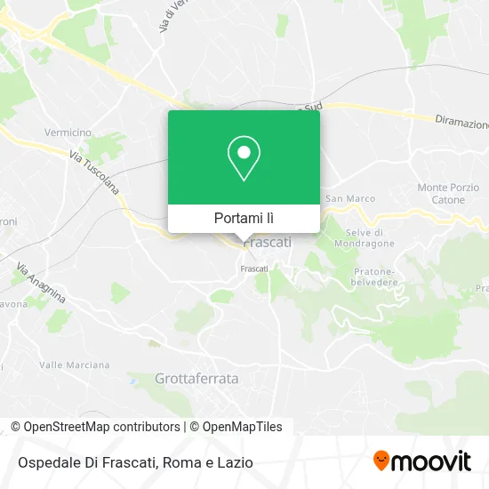 Mappa Ospedale Di Frascati