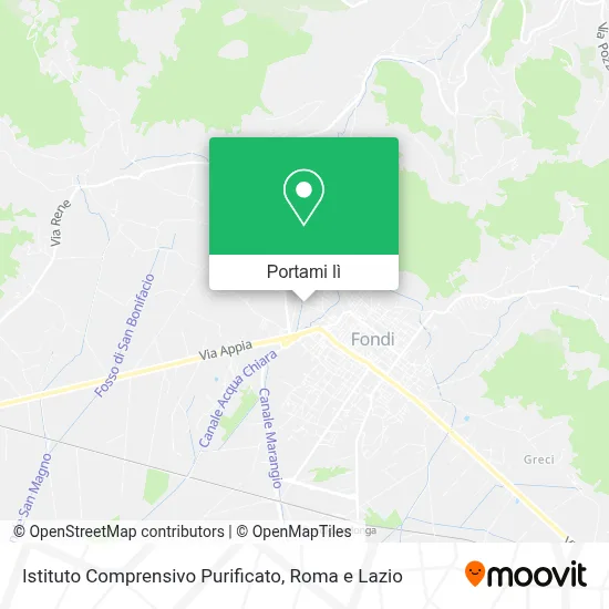 Mappa Istituto Comprensivo Purificato