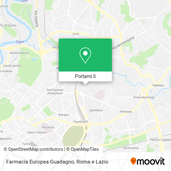 Mappa Farmacia Europea Guadagno