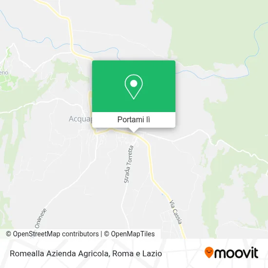 Mappa Romealla Azienda Agricola