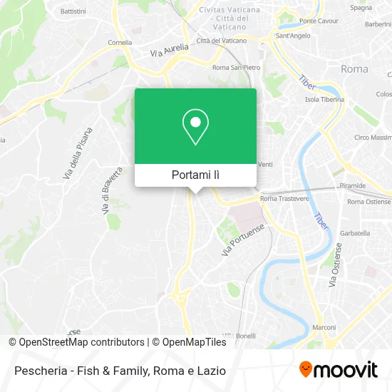 Mappa Pescheria - Fish & Family