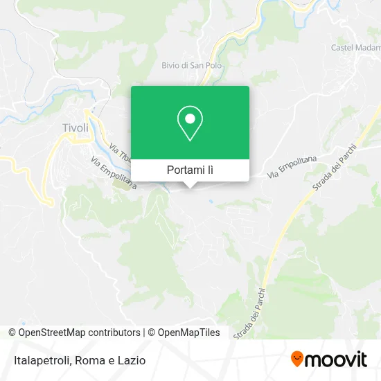 Mappa Italapetroli