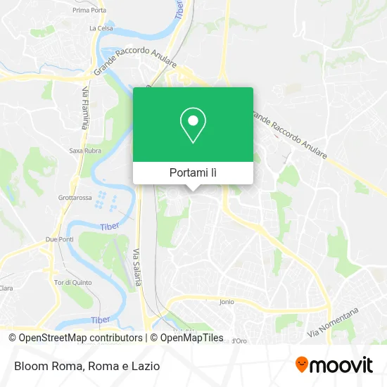 Mappa Bloom Roma