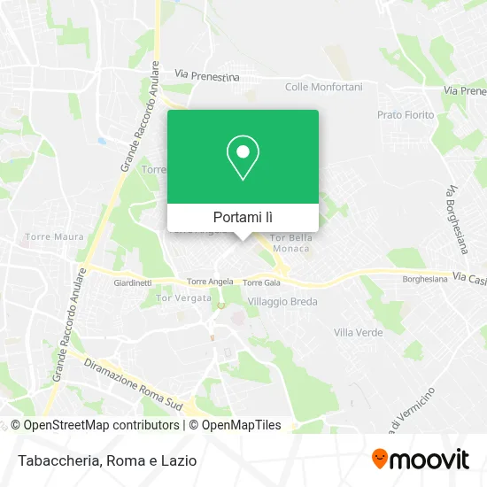 Mappa Tabaccheria