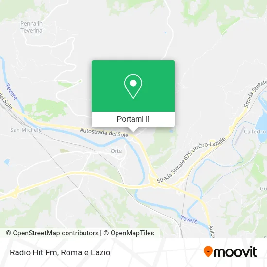 Mappa Radio Hit Fm