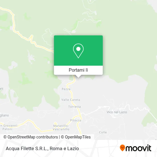 Mappa Acqua Filette S.R.L.