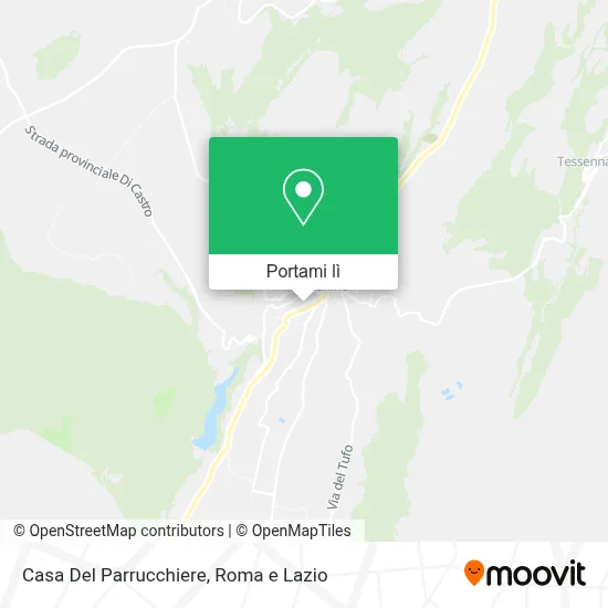 Mappa Casa Del Parrucchiere