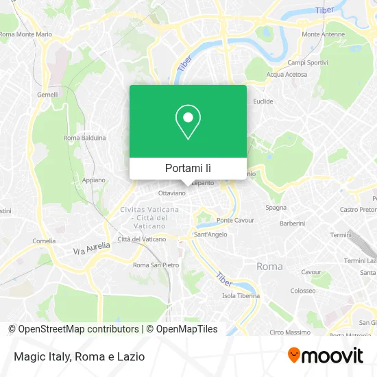 Mappa Magic Italy