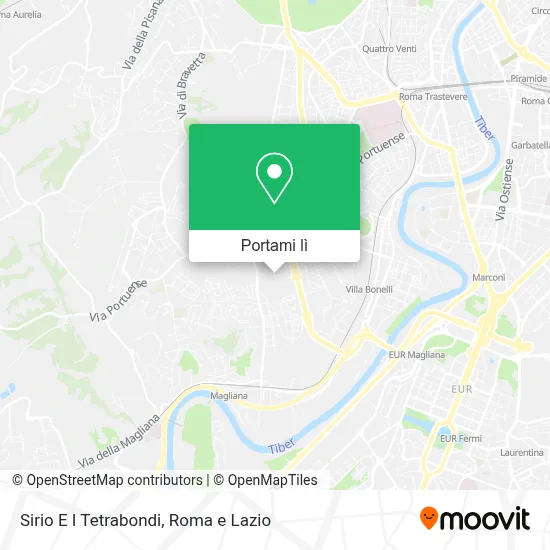 Mappa Sirio E I Tetrabondi
