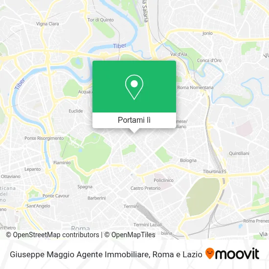 Mappa Giuseppe Maggio Agente Immobiliare