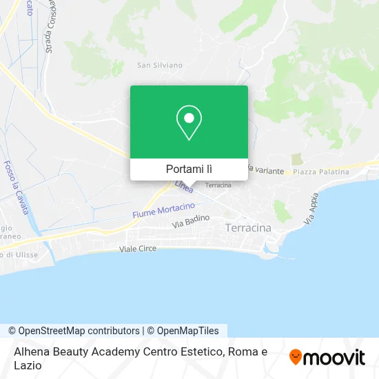 Mappa Alhena Beauty Academy Centro Estetico