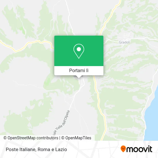 Mappa Poste Italiane