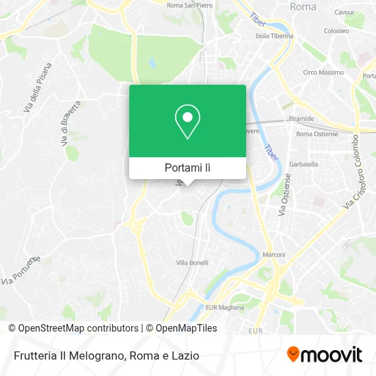 Mappa Frutteria Il Melograno