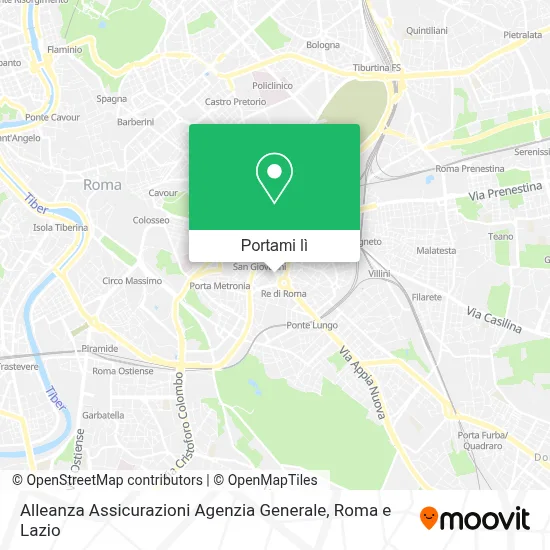 Mappa Alleanza Assicurazioni Agenzia Generale