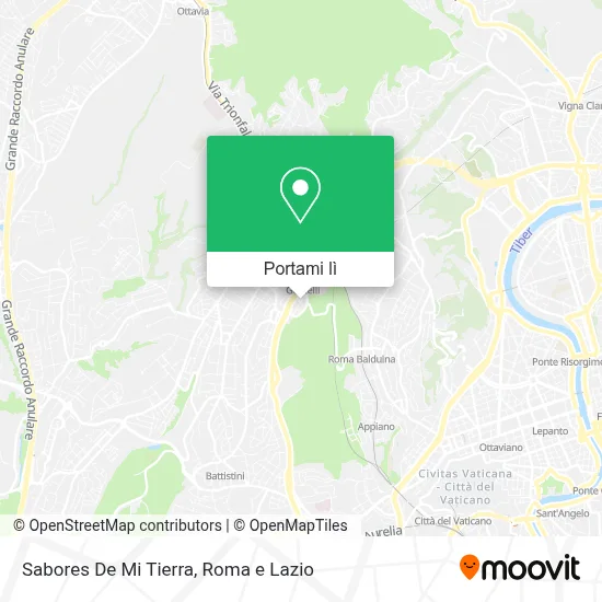 Mappa Sabores De Mi Tierra