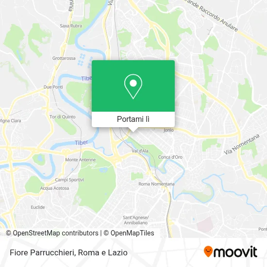 Mappa Fiore Parrucchieri